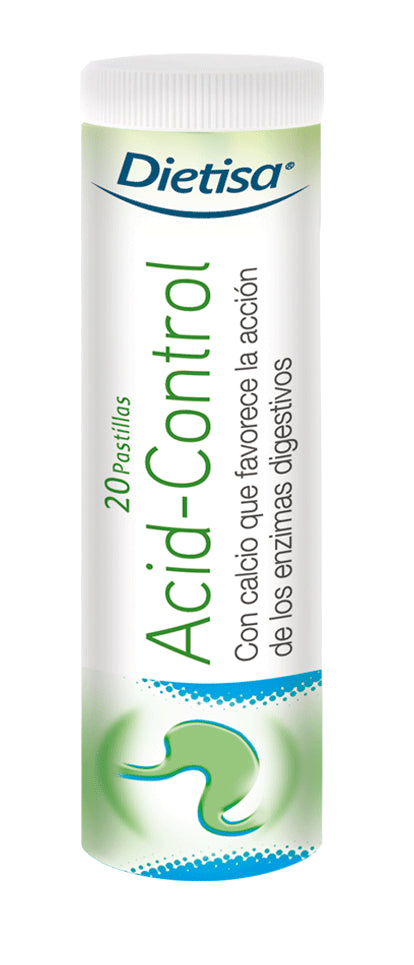 Dietisa Acid Control Gastric 20 Pastillas