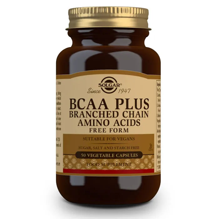 SOLGAR B.C.A.A. Plus 50 Kapseln