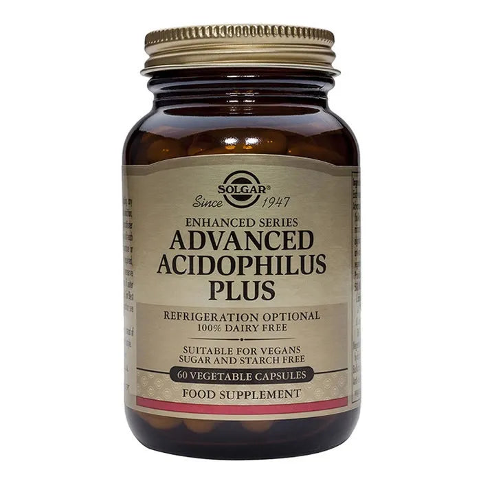 Solgar Advanced Acidophilus Plus 60 Kapseln