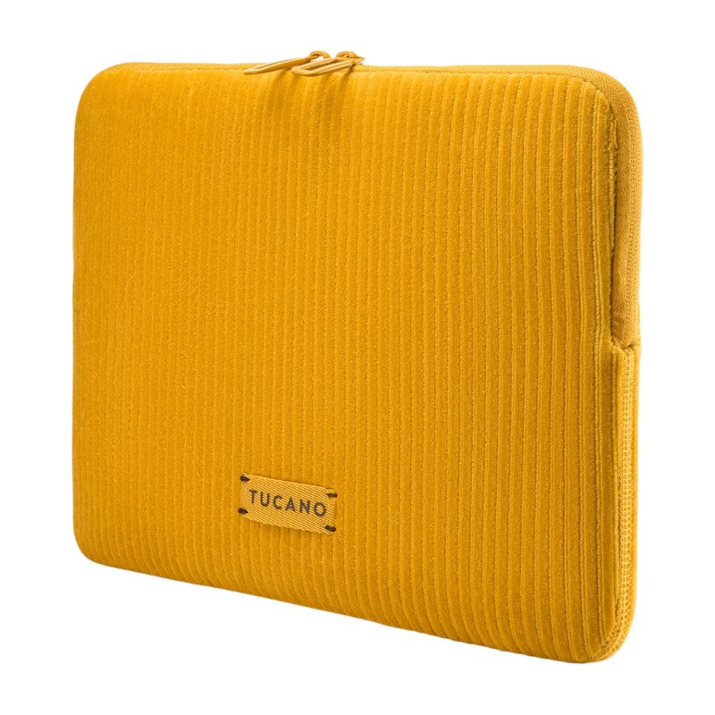 TUCANO Velluto 2 - Hülle für MacBook Pro 14" (M5/M4/M3/M2/M1/2026-2021) / Laptop 13" (gelb) – Produktabbildung 2