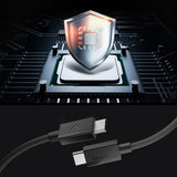 Spigen EB6015CC Essential - Kabel USB-C für USB-C 60W 1,5m (schwarz) – Produktabbildung 4