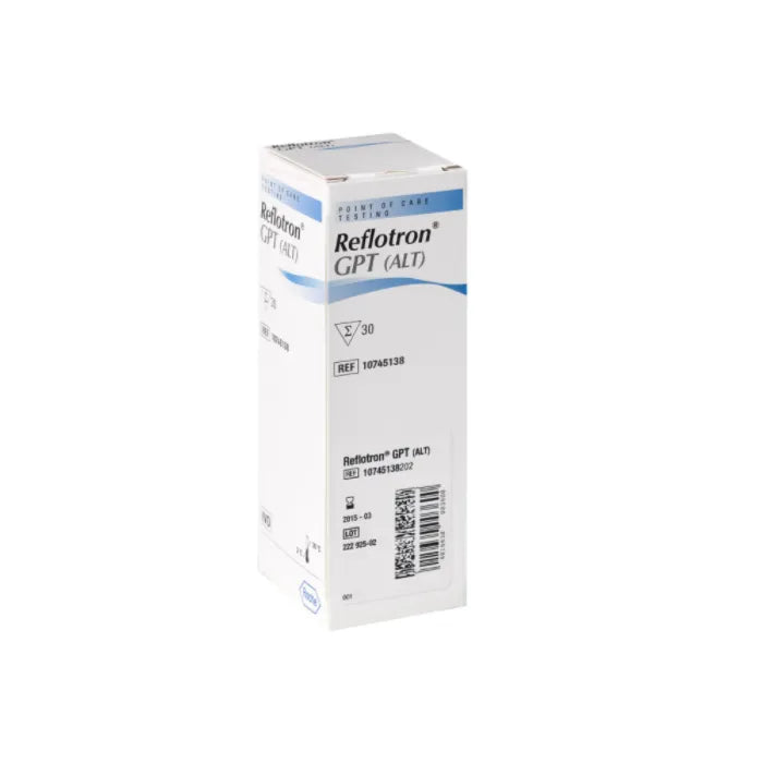 ROCHE Reflotron Pyruvate Transaminase GTP 30 Strips