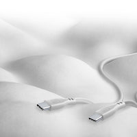 Cellularline Soft Cable - USB-C to USB-C cable 1.2 m (grey) – Produktabbildung 2