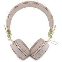 Guess Peony Script Round Shape - kabellose Bluetooth Kopfhörer ENC (braun) – Produktabbildung 3
