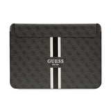 Guess 4G Printed Stripes Computer Sleeve - Hülle für 14" Laptop (schwarz)