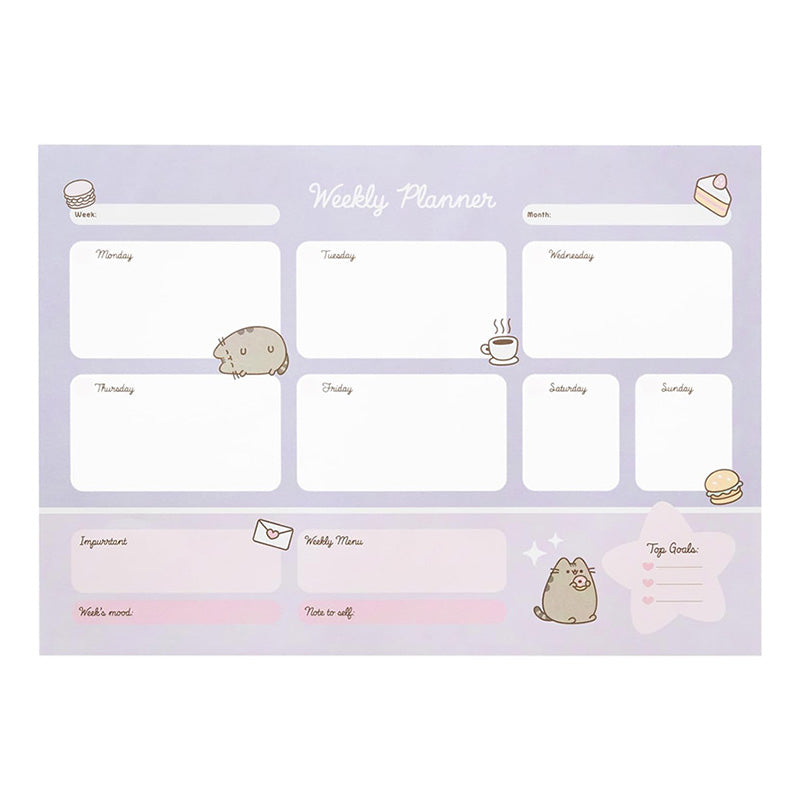 Pusheen - Wochen- Kalender aus der Kollektion Moments, 54 stran A3