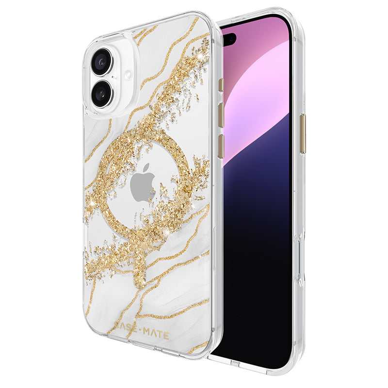 Case-Mate Karat MagSafe - Hülle für iPhone 16 Plus (Granite)