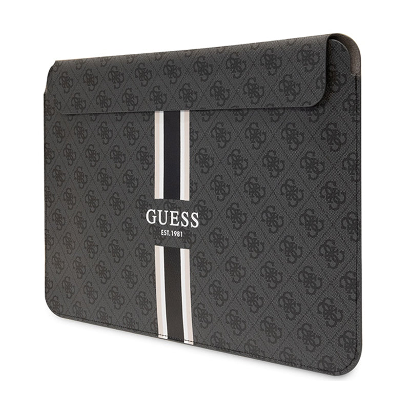 Guess 4G Printed Stripes Computer Sleeve - Hülle für 14" Laptop (schwarz) – Produktabbildung 2