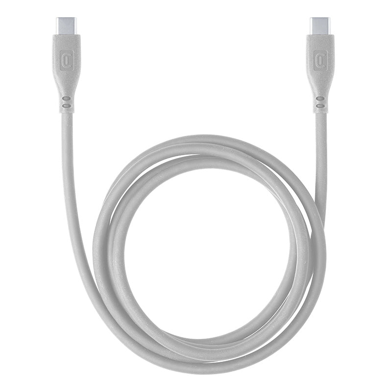 Cellularline Soft Cable - USB-C to USB-C cable 1.2 m (grey) – Produktabbildung 4