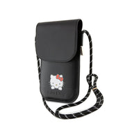 Hello Kitty Leather Daydreaming Cord - telefonní Tasche (schwarz)