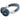 Guess Grained Classic Round Shape - kabellose Bluetooth Kopfhörer ENC (blau)