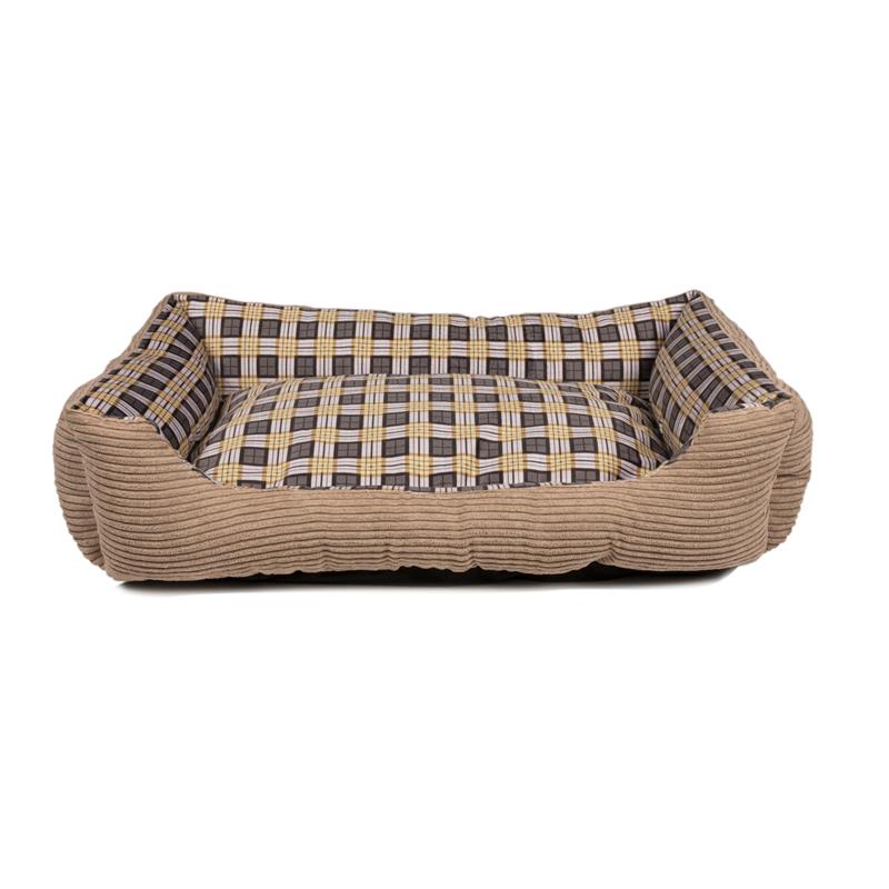 Jiný Měkký pelíšek für psy 75 x 58 x 19 cm Größe L (beige)