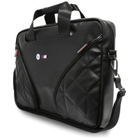 Karbonové kapsy a Metall- Logo BMW - Laptop-Tasche 16" (schwarz) – Produktabbildung 2