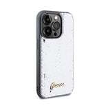 Guess Sequin Script Metal - Hülle für iPhone 14 Pro (silber) – Produktabbildung 4
