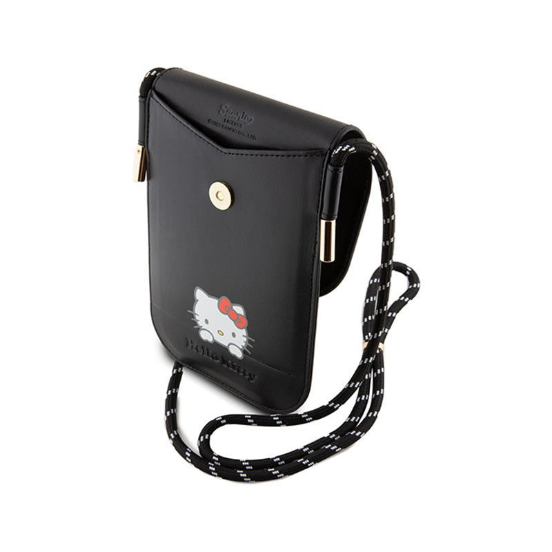 Hello Kitty Leather Daydreaming Cord - telefonní Tasche (schwarz) – Produktabbildung 5