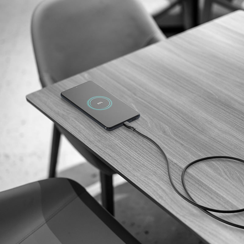 Cellularline Soft Cable - USB-C to USB-C cable 1.2 m (black) – Produktabbildung 3