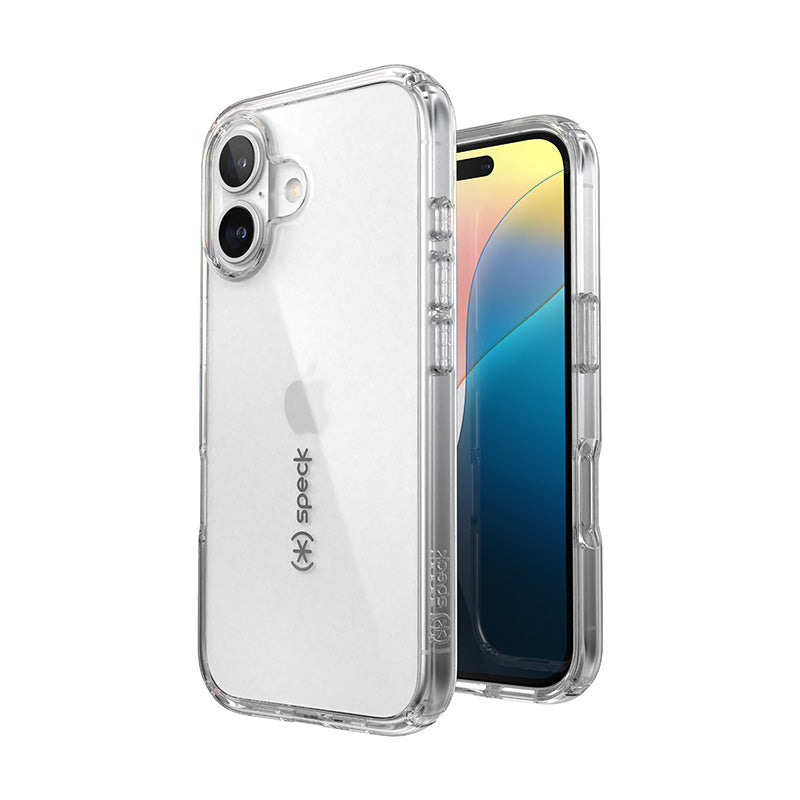 Hülle Speck Gemshell für iPhone 16 (transparent)