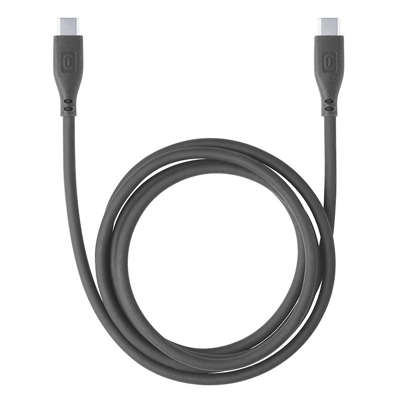 Cellularline Soft Cable - USB-C to USB-C cable 1.2 m (black) – Produktabbildung 4