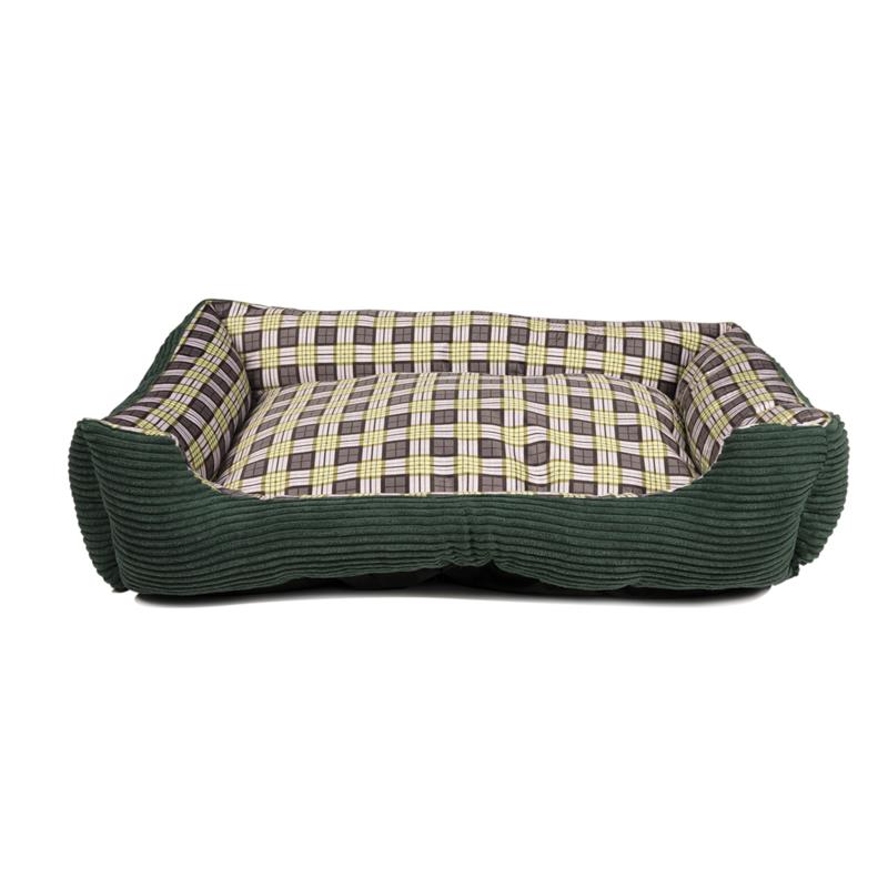 Jiný Měkký pelíšek für psy 75 x 58 x 19 cm Größe L (grün)