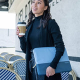 STM Origin Laptop Sleeve – Hülle für MacBook Pro 14" / Laptop 14” / 13” (schwarz břidlice) – Produktabbildung 9