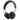 Guess Grained Classic Round Shape - kabellose Bluetooth Kopfhörer ENC (schwarz)