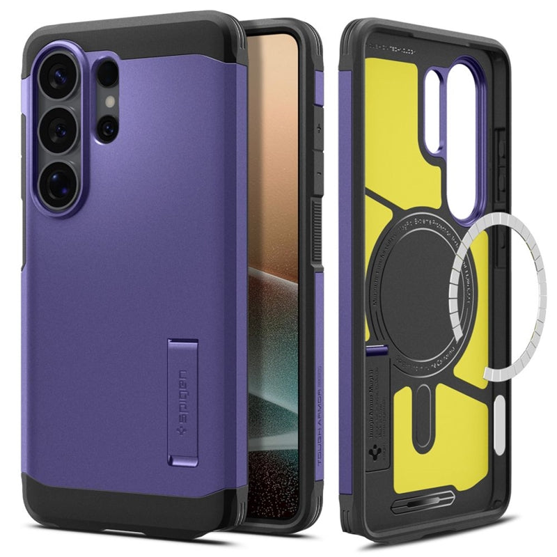 Hülle Spigen Tough Armor MagSafe für Samsung Galaxy S26 Ultra (popelavě violett) – Produktabbildung 2