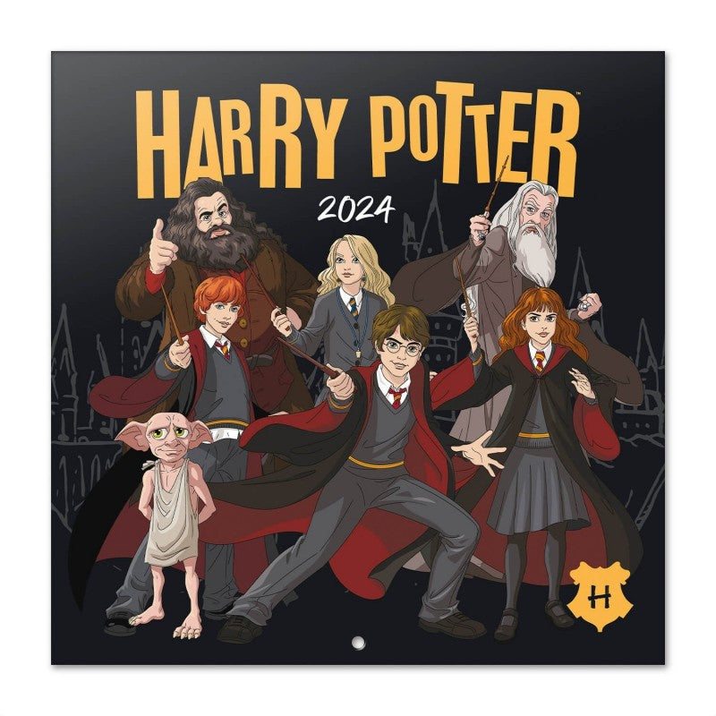 Harry Potter - Nástěnný Kalender 2024 (30 x 30 cm)