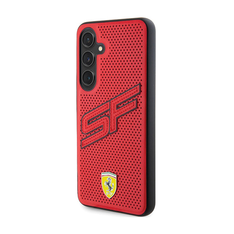 Ferrari Big SF Perforated - Hülle für Samsung Galaxy S24 (rot) – Produktabbildung 2