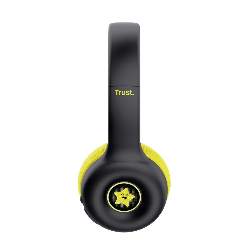 Trust Nouna - Kabellose Kopfhörer für Kinder Bluetooth (schwarz) – Produktabbildung 7