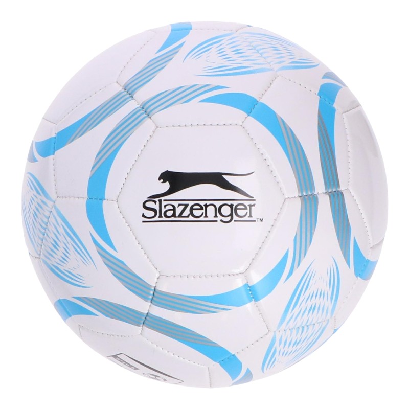 Slazenger - 32dílný Trainings- Fußball- Ball Größe 5 (bílo/blau)