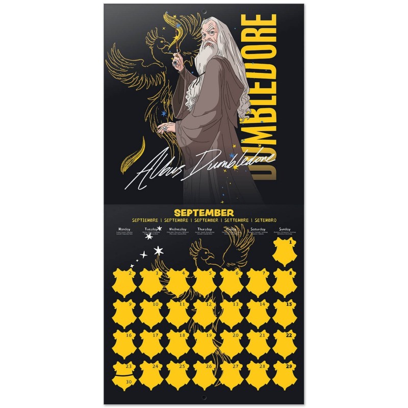 Harry Potter - Nástěnný Kalender 2024 (30 x 30 cm) – Produktabbildung 2