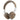 Guess Grained Classic Round Shape - kabellose Bluetooth Kopfhörer ENC (braun)