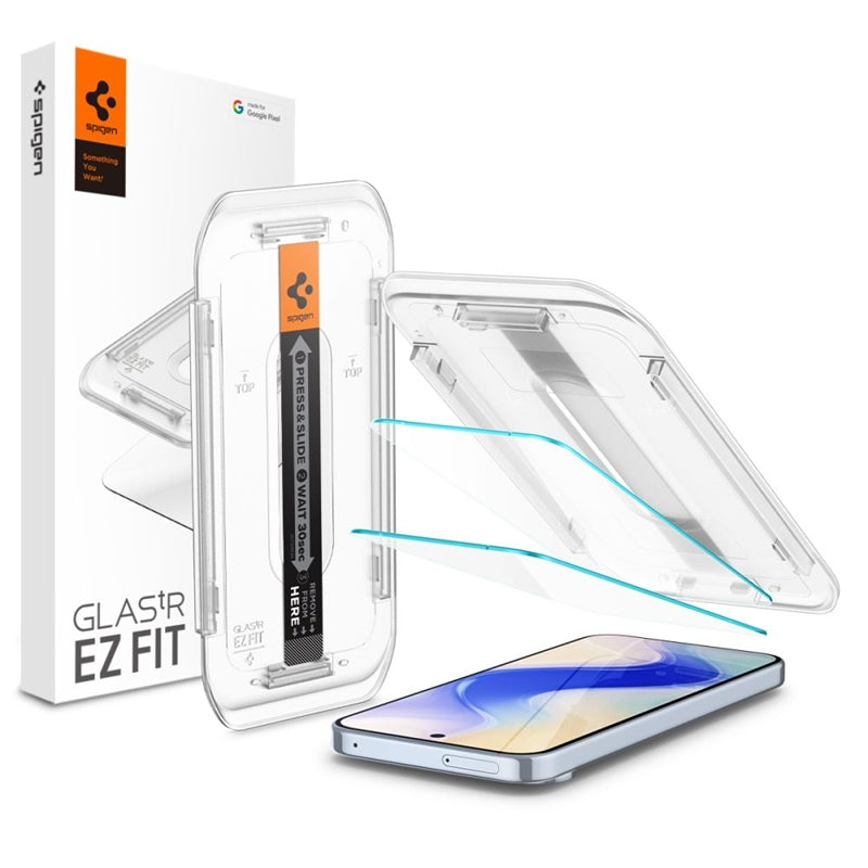 Spigen Glas.TR EZ FIT 2-Pack - gehärtetes Glas für Google Pixel 9 Pro XL / 10 Pro XL (2 Stück)