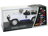 LEAN Toys Off-Road-Polizeiauto Weiß – Produktabbildung 7