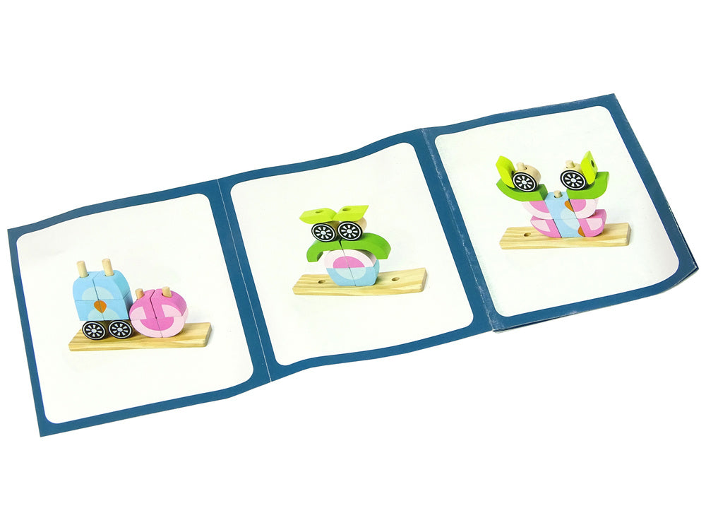 LEAN Toys Kreatives räumliches Holzpuzzle Eule 3D – Produktabbildung 2