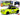 LEAN Toys Sportwagen 1:18 Grün Ersatzrad Pilot