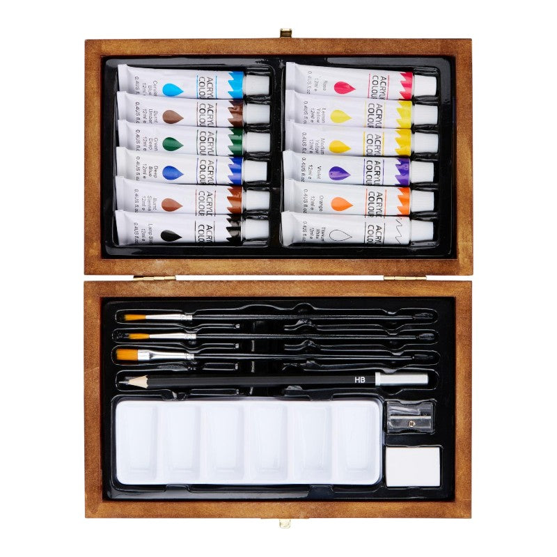 Artico - Umělecká Set für malování in Holz- Box 20 Stk – Produktabbildung 2