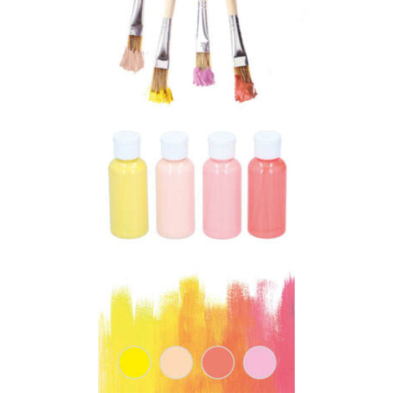 Artico - Set Acryl-Pastellfarben 80 ml 4 Farben (Set 1) – Produktabbildung 2