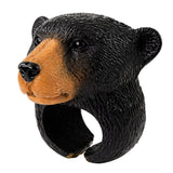 LEAN TOYS Ring on Hand Educational Animals Bear – Produktabbildung 2