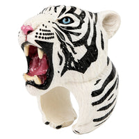 LEAN TOYS Handring Educational Animals Tiger Weiß – Produktabbildung 2