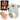 LEAN TOYS Handring Educational Animals Bear Weiß