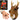 LEAN TOYS Handerziehungsring Tiere Hirsche