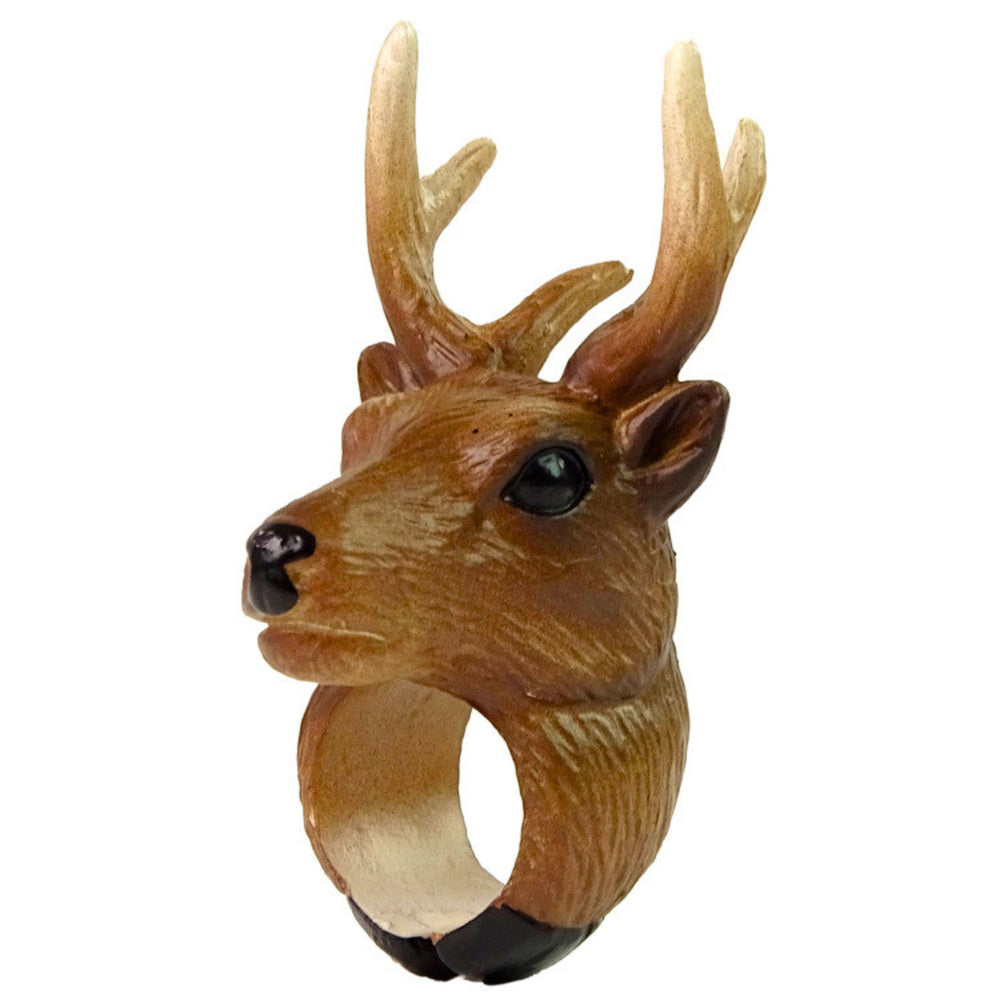 LEAN TOYS Handerziehungsring Tiere Hirsche – Produktabbildung 2
