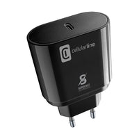 Cellularline - USB-C Super Fast Charger 25W (Designed for Samsung) (black) – Produktabbildung 3