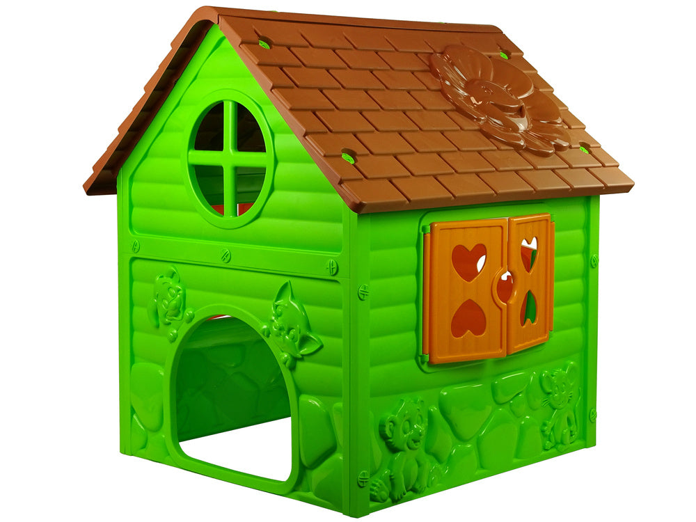 Dorex Gartenspielhaus für Kinder 456 Grün – Produktabbildung 2