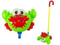 LEAN Toys Grüner Krabbenstockschieber Klang einer Glocke