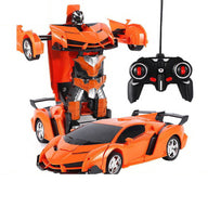 LEAN Toys Auto-Roboter-Transformator + Fernsteuerung