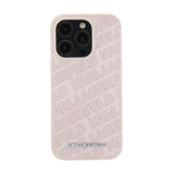 Karl Lagerfeld Quilted K Pattern - Hülle für iPhone 15 Plus (rosa) – Produktabbildung 2