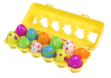 LEAN Toys Squishy Ostereier Set 12 Stück – Produktabbildung 4
