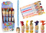 LEAN TOYS Seifenblasen Dinosaurier 34 cm Verschiedene Farben